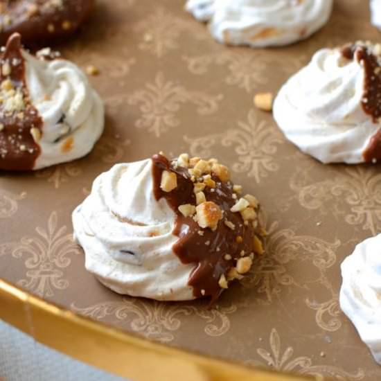 Peanut Butter Meringue Cookies