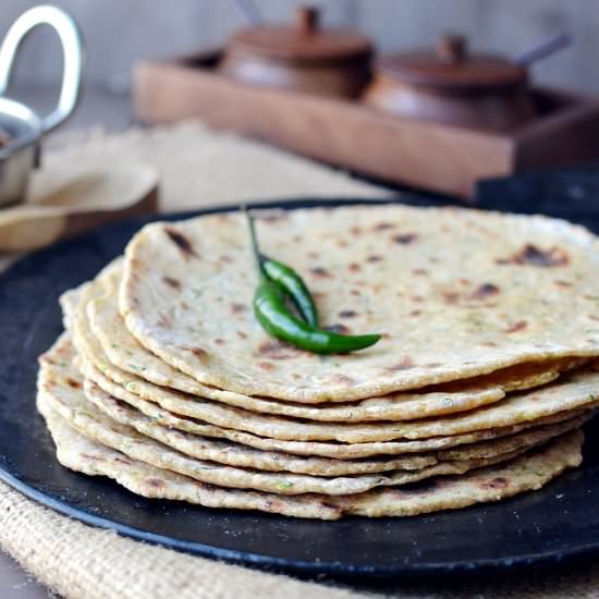 Zucchini Paratha