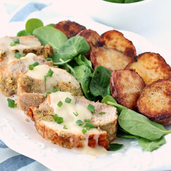 Cornbread-Stuffed Turkey Roast