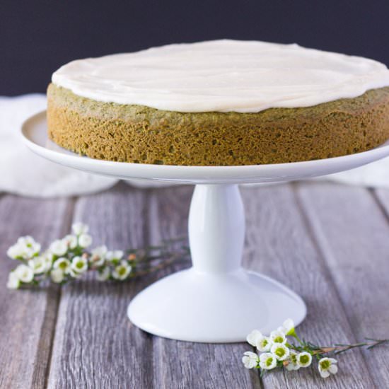 Vegan Matcha Cake