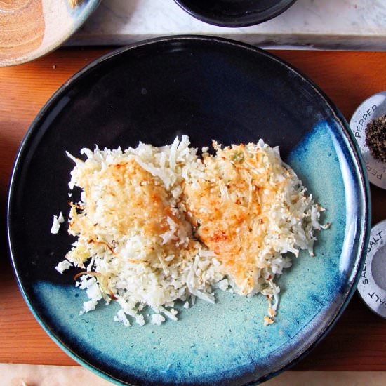 Cauliflower Hash Browns