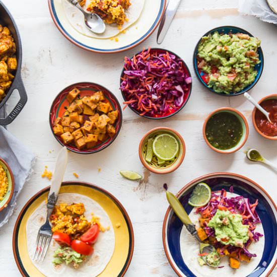 Mexican fajita fest