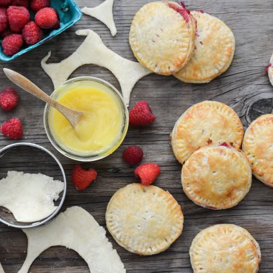 Lemon-Raspberry Hand Pies