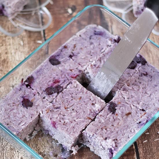 Blueberry Milk Rice