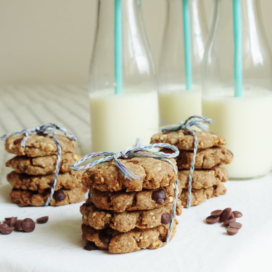 Chocolate Chip PB Cookies