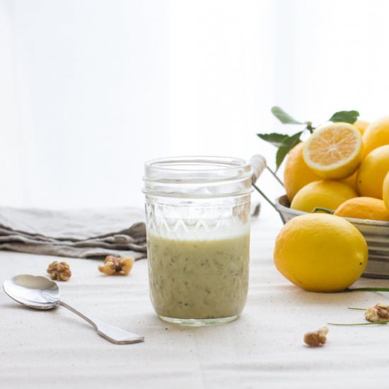 Lemon Walnut Dressing