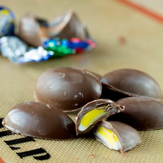 Homemade Creme Eggs