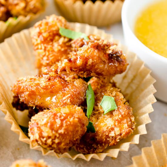 Chipotle Popcorn Chicken Bites