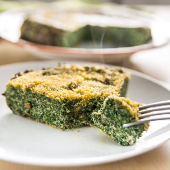 Easy Spinach Flan