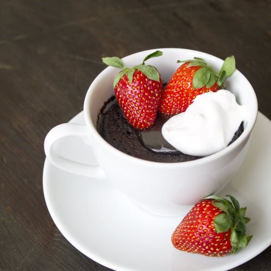 Chocolate Lava Mug Cake