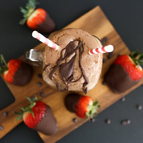 Chocolate Covered Strawberry Shake