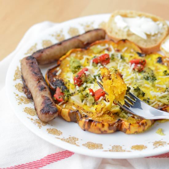 Acorn Squash Quiche