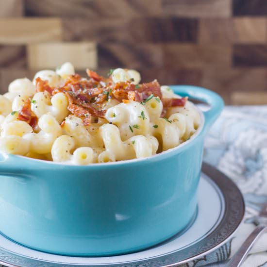 Creamy Mac and Cheese With Bacon