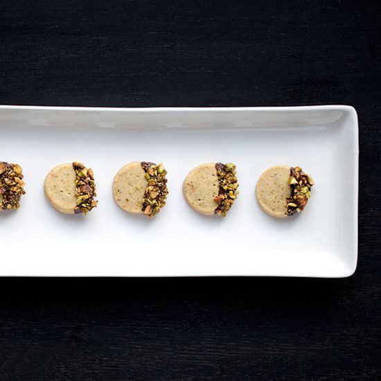 Pistachio Shortbread