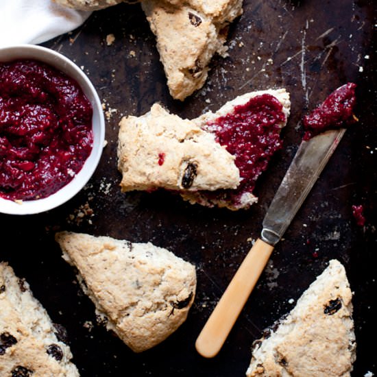 Irish Soda Bread Scones (V, GF)