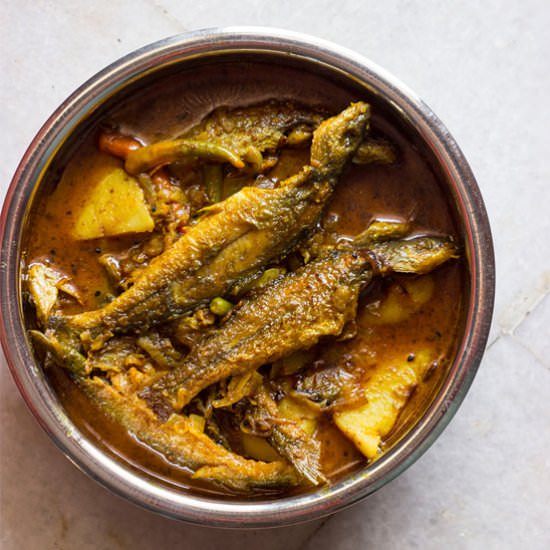 Spicy Tyangra Fish Curry