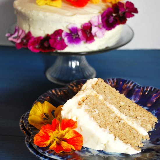 French Vanilla Chai Cake