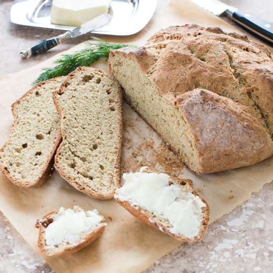 Irish Soda Bread with Dill