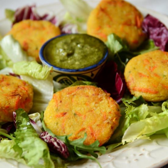 Vegan Millet Burgers