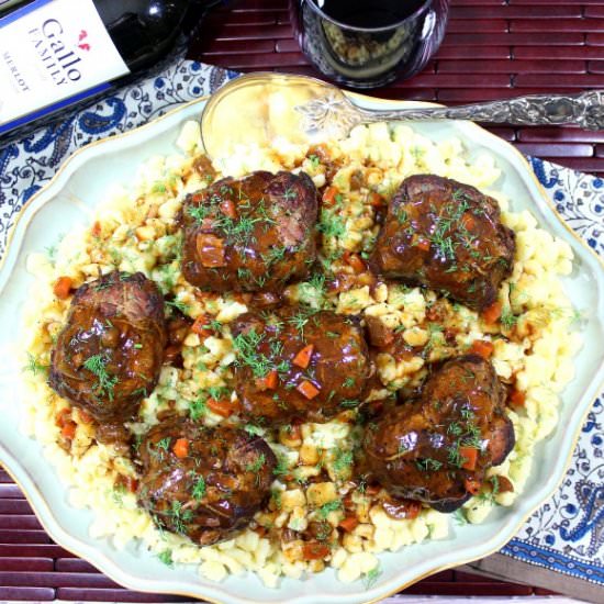 German Beef Rouladen