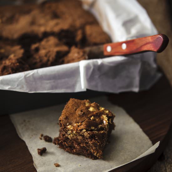 Peanut Butter Brownies