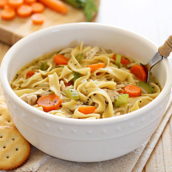 Quick and Easy Chicken Noodle Soup