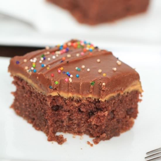 The Best Chocolate Sheet Cake