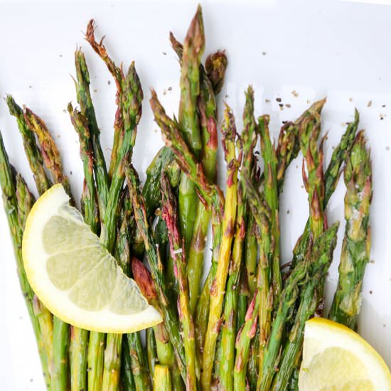 Roasted Asparagus With Lemon