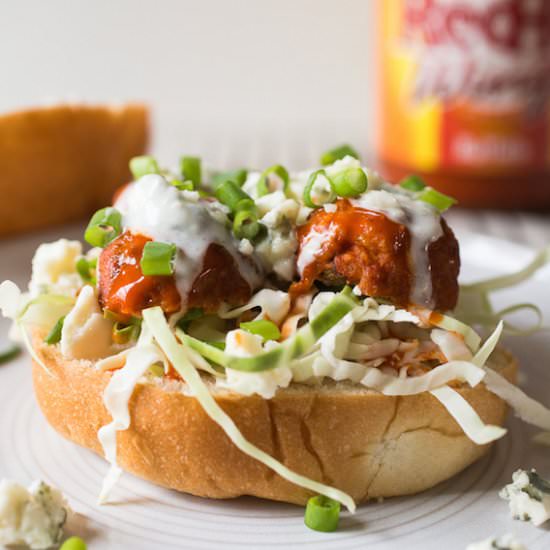 Buffalo Chicken Meatballs