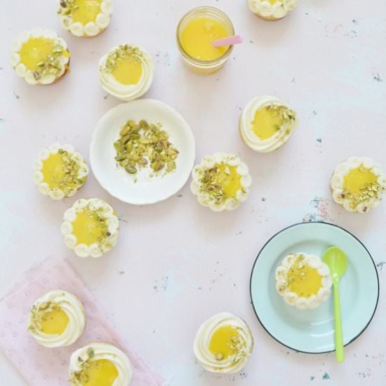 Orange Poppyseed Cupcakes