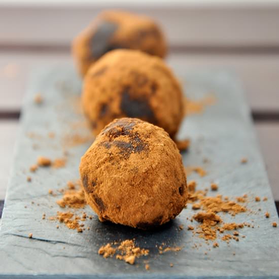 Raw Carob Hemp Truffles