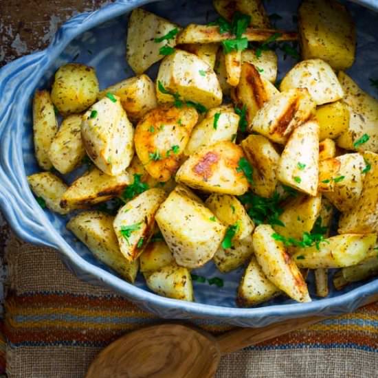 Simple Roasted Parsnips