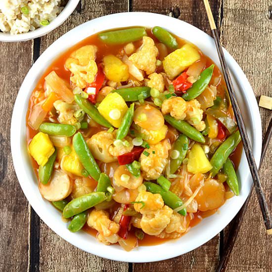 Sweet & Sour Vegetables