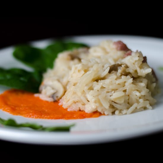 Smoked Turkey Risotto