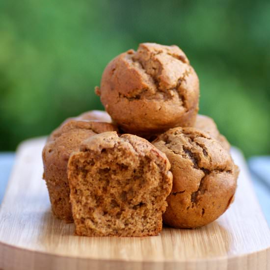 Flourless Almond Butter Muffins