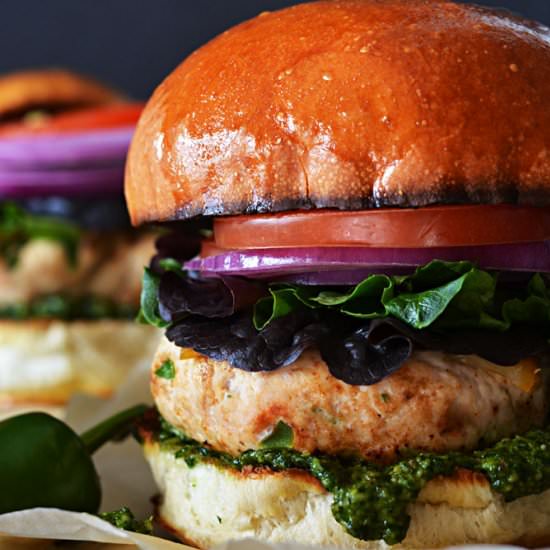 Mexican Turkey Burgers