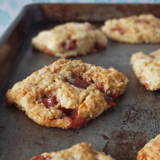 Guava Cream Cheese Scones