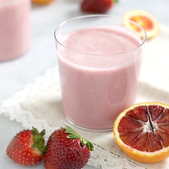 Blood Orange Kefir Smoothies