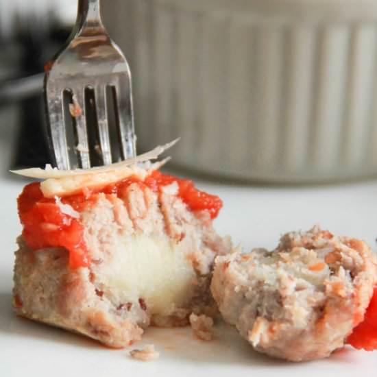 Stuffed Italian Meatballs