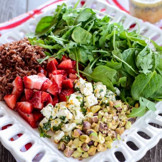 Strawberry Wild Rice Salad