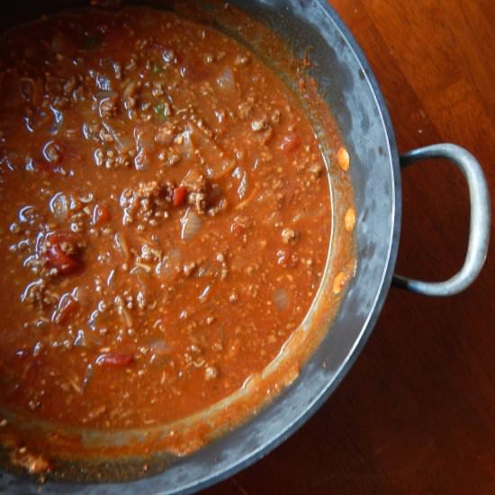 Spicy Beer Chili