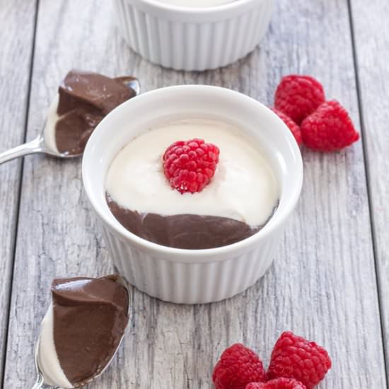 Chocolate-Baileys Panna Cotta