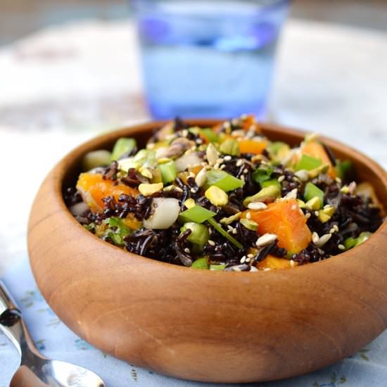 Black Rice & Wild Rice Salad