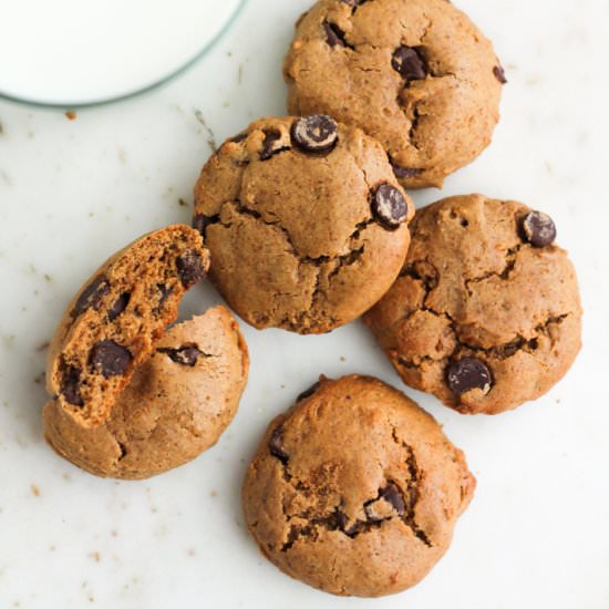 Paleo Chocolate Chip Cookies