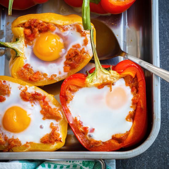 Breakfast Stuffed Peppers