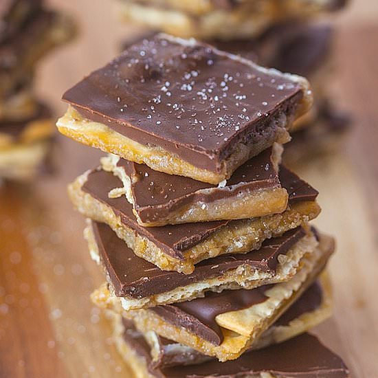 Clean No Bake Salted Caramel Slice