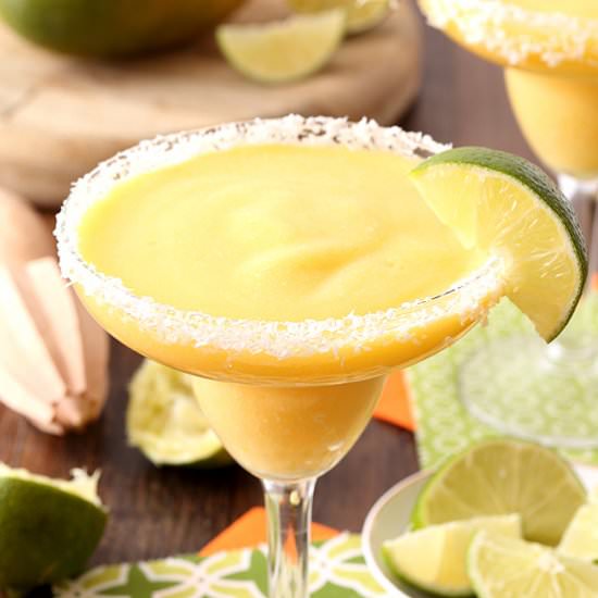Mango Coconut Frozen Margaritas