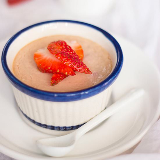 Baked Strawberry Yogurt