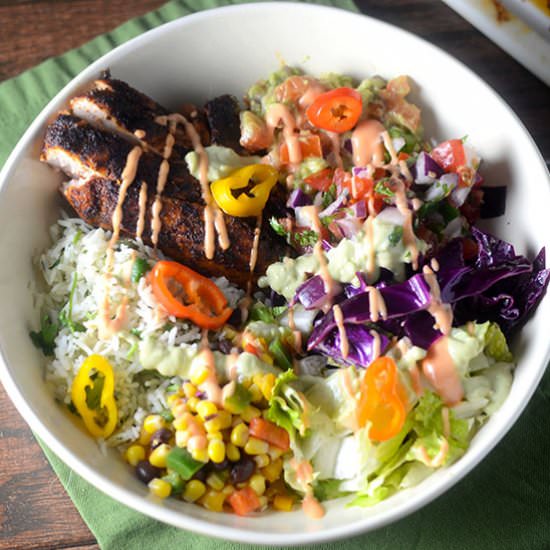 Chicken Burrito Bowl