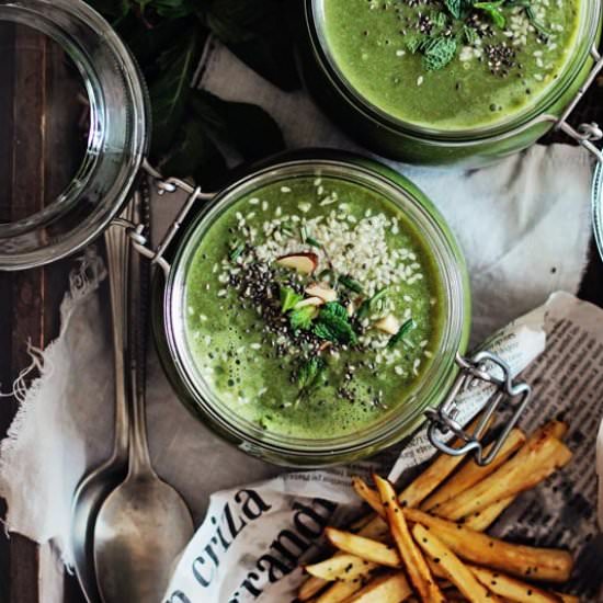 Spring Greens Soup
